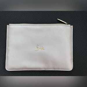 Bride clutch makeup bag